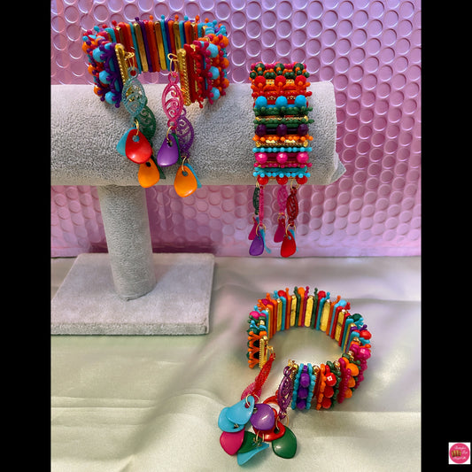 Multicoloured Kids Open Bracelets