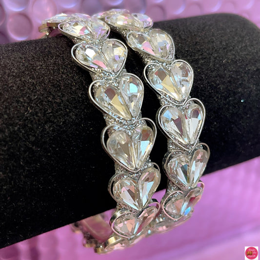 Silver Heart Metal Karas