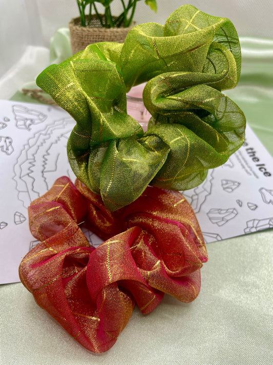 Organza Scrunchie Combo