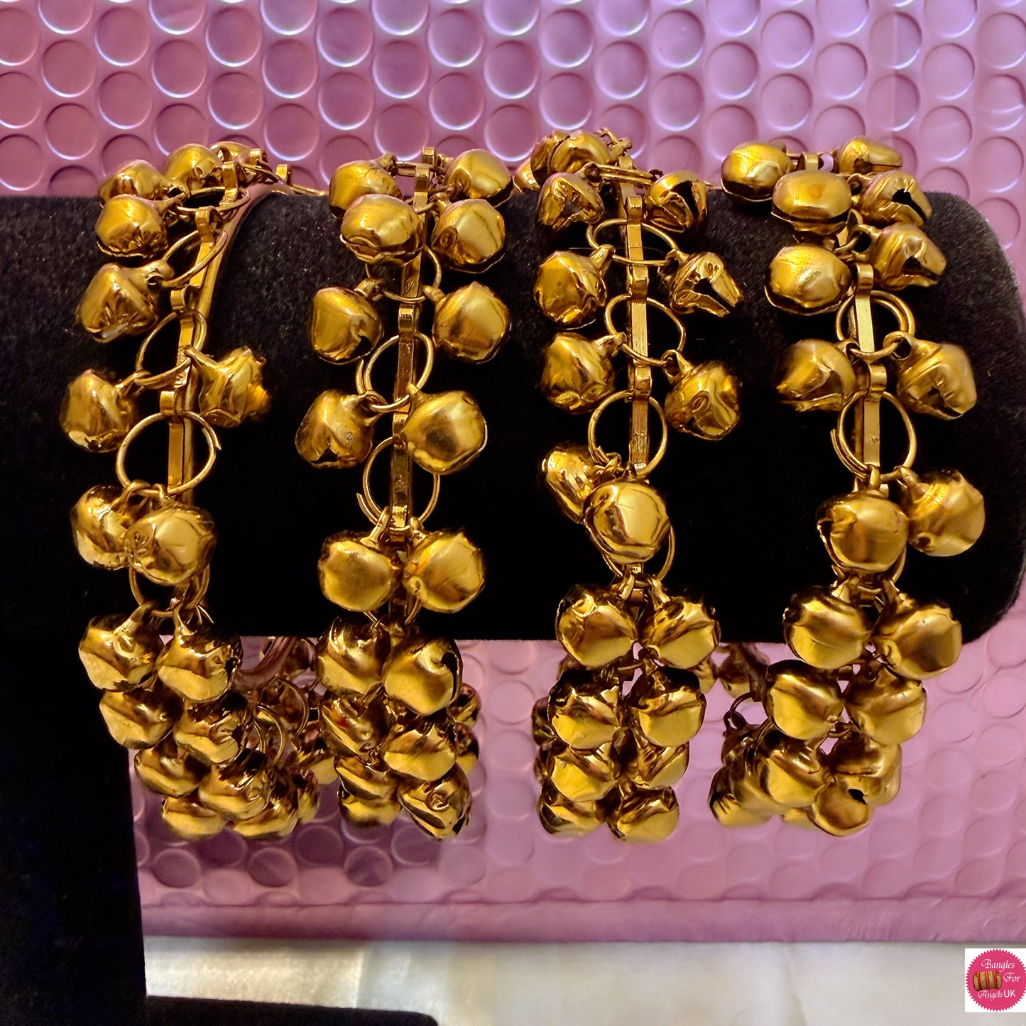 Gold Ghungroo Bangles