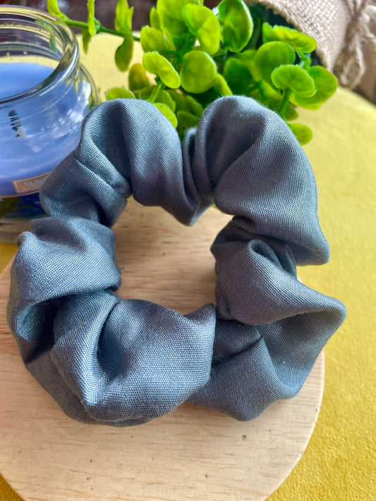 Grey Scrunchie
