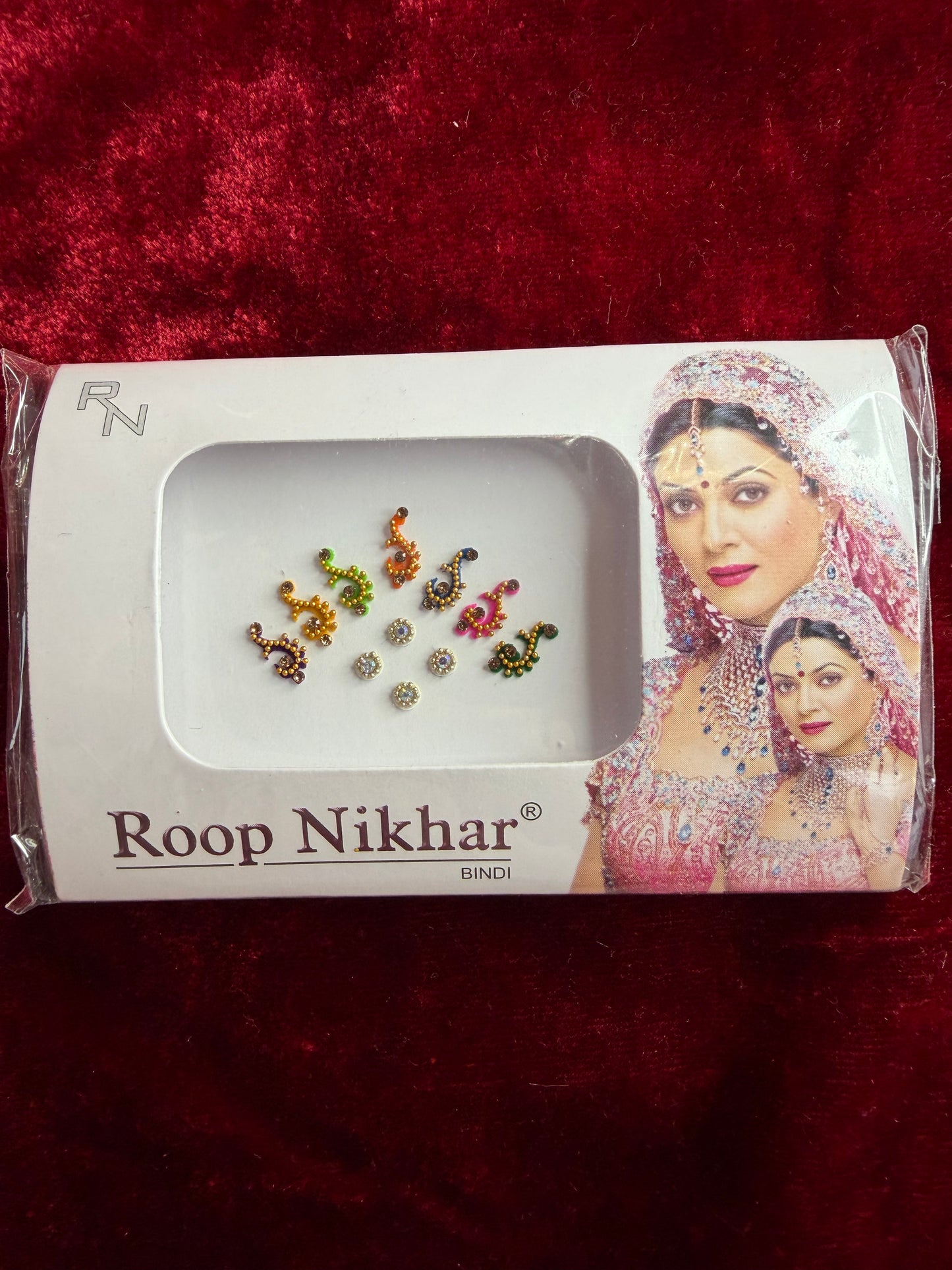 Multicoloured Stone Bindi