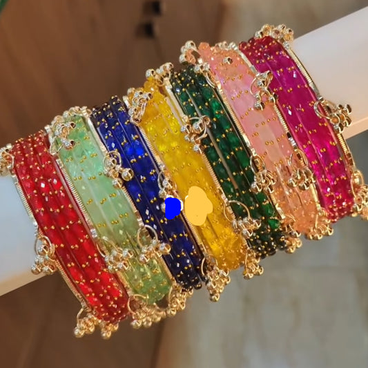 Multicoloured Kashmiri Glass Bangles