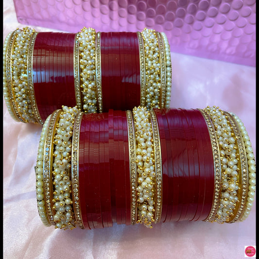 Pearl Bridal Punjabi Chura