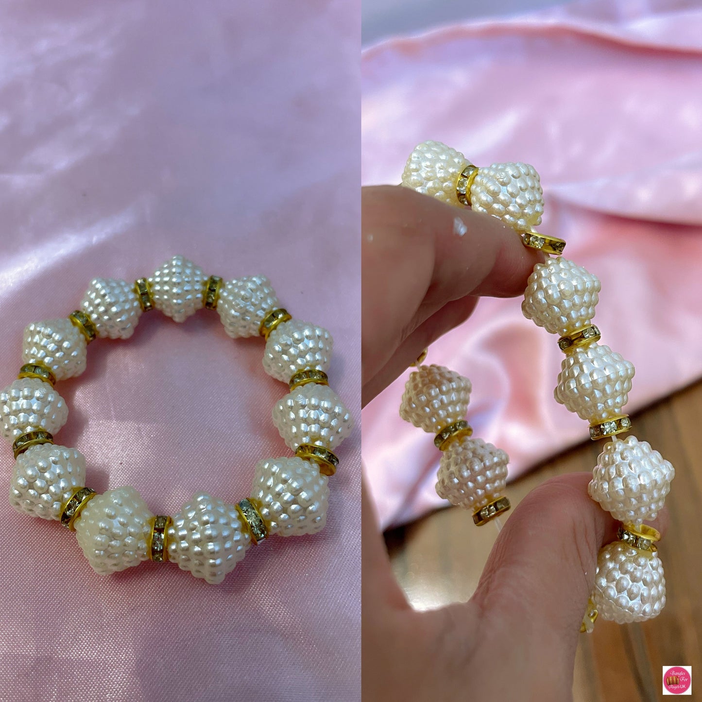 Adjustable Pearl Bracelet- 10pcs