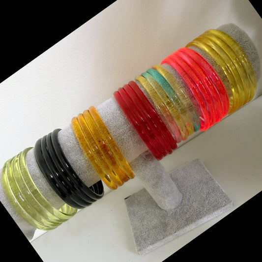 Jelly Glass Bangles