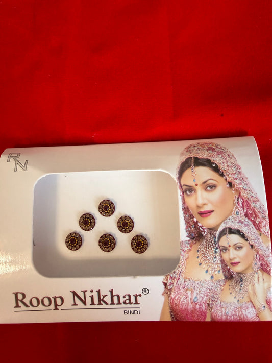 Maroon Stone Bindi