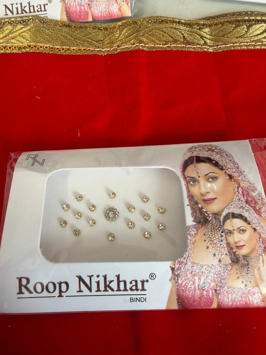 White Stone on gold
