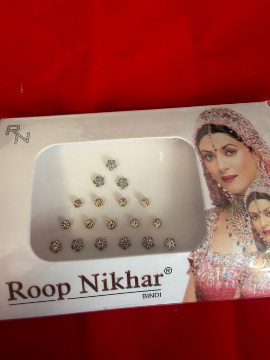 Silver Stone Bindi