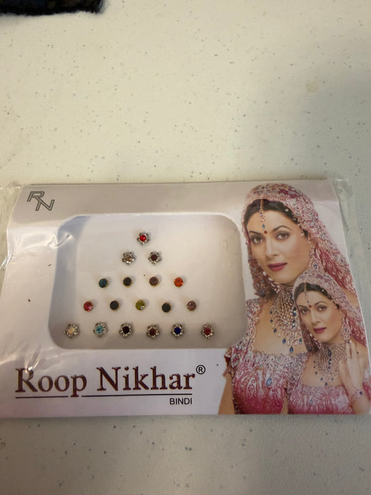 Multicoloured Small Bindi