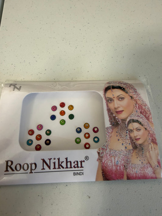 Multicoloured Small Bindi
