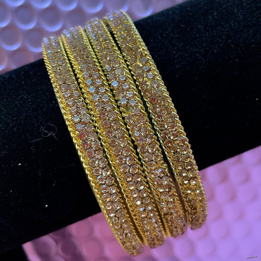 Gold Glass Karas- Size 2.2