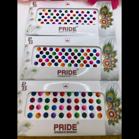 Round Ombre Bindi Pack- Various Sizes