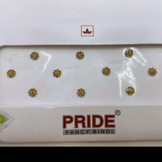 Gold Stone Fancy Bindi Pack