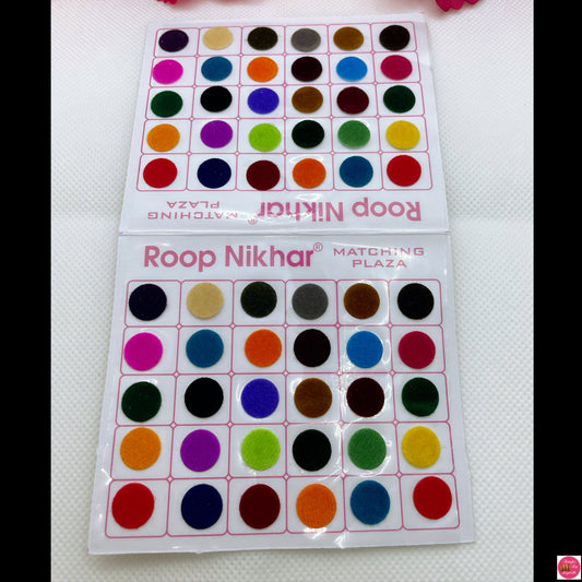 Multicoloured Bindi Pack- X Large (Size 9)