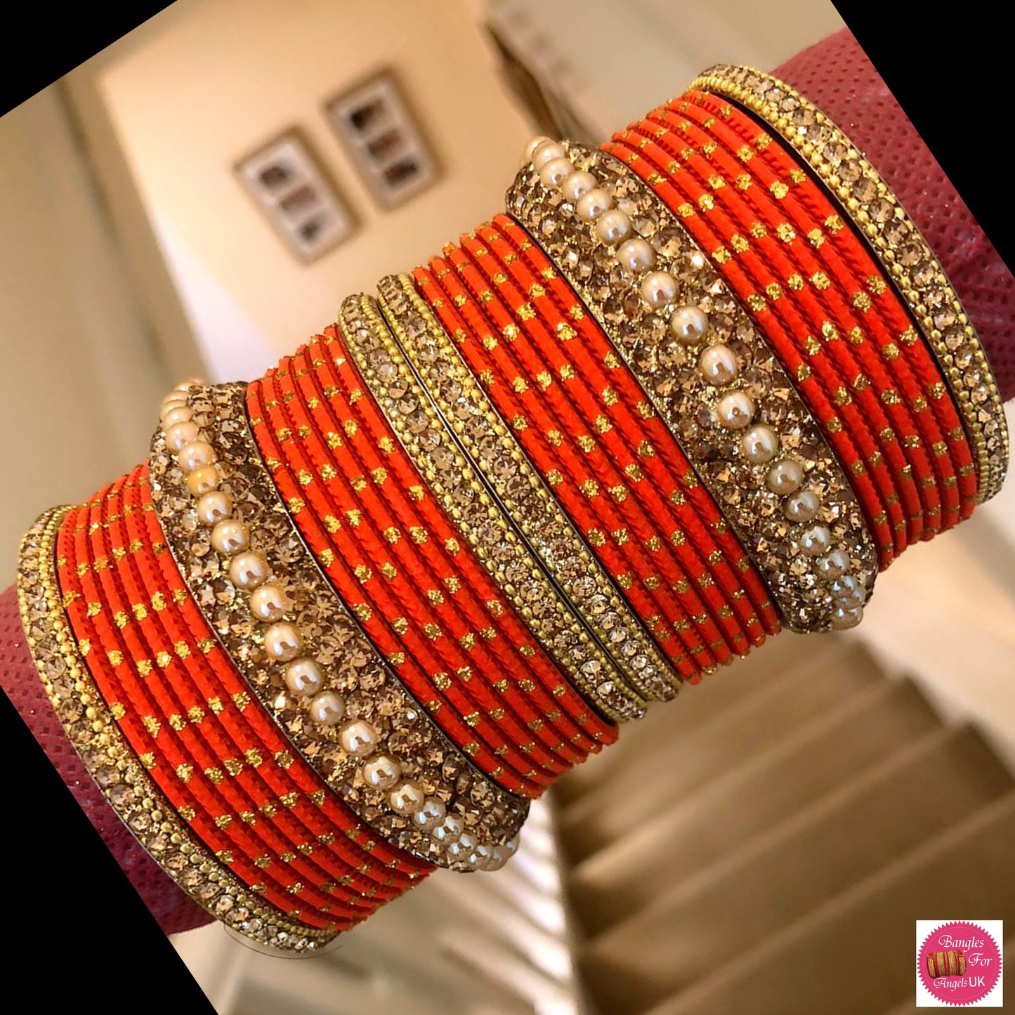 Metal gold sale bangles