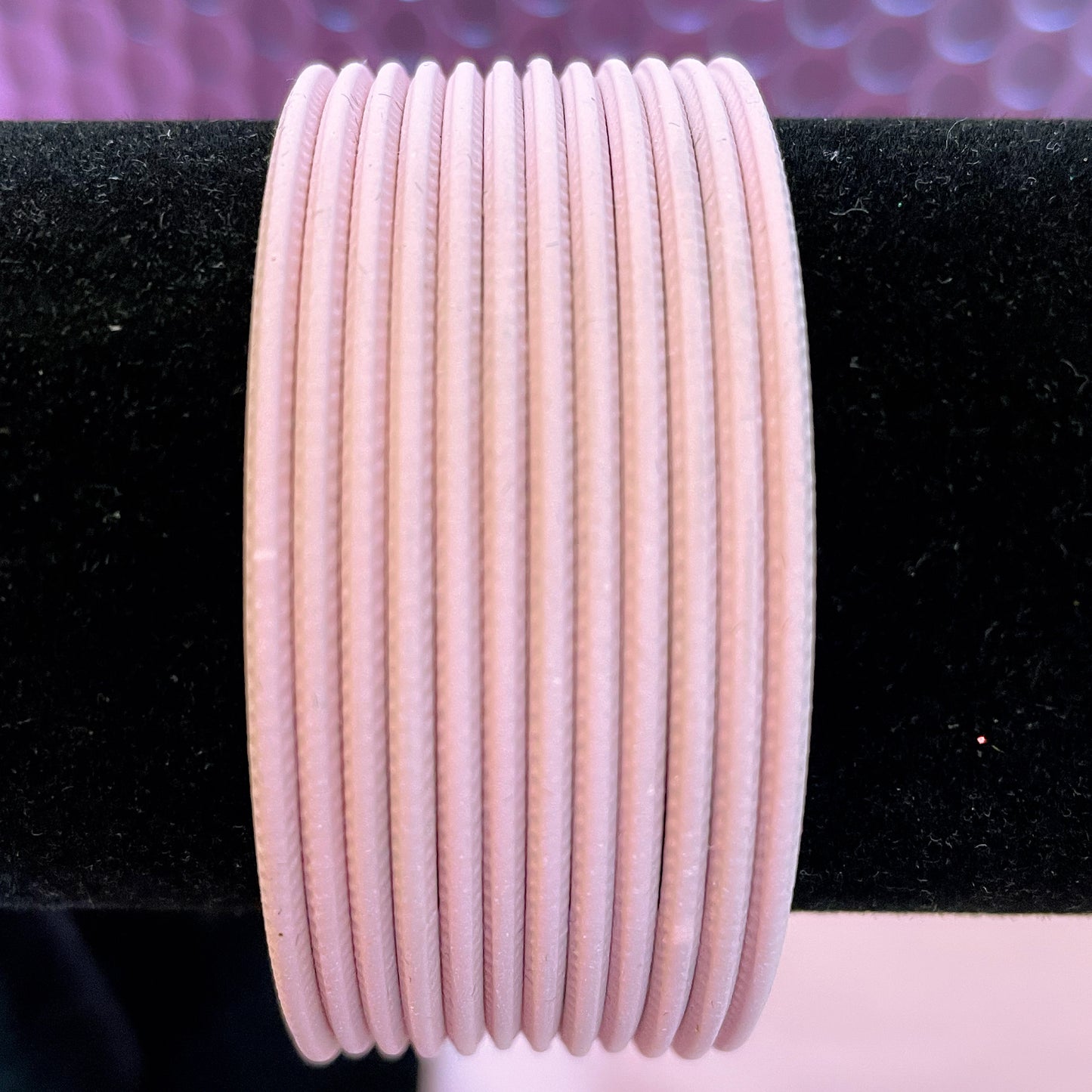 Light Pink Matte Bangle