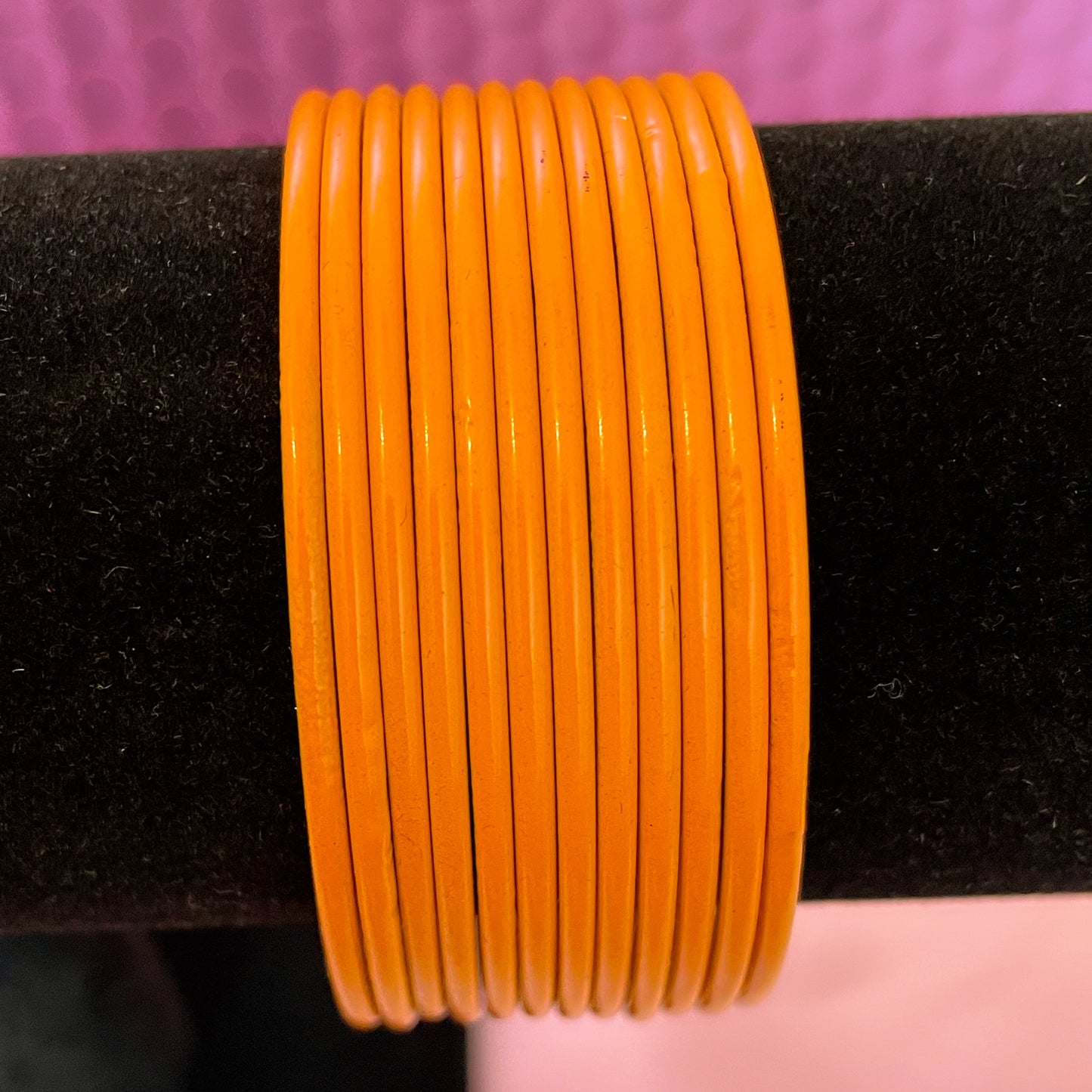 Turmeric Yellow Metal Bangles