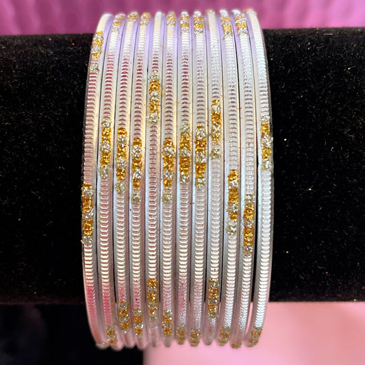 Silver Metal Bangles