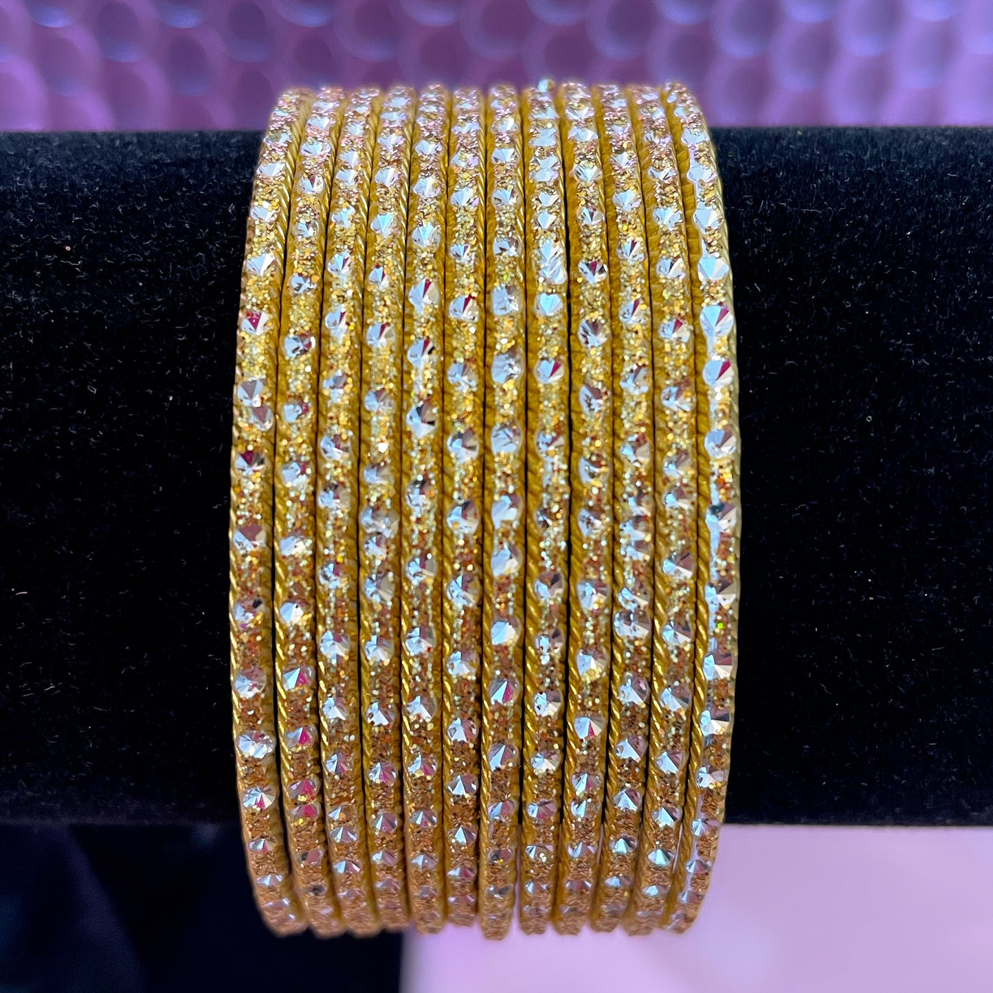 Golden Metal Bangles