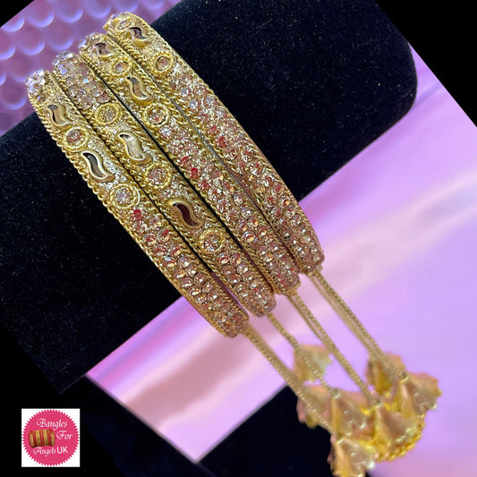 Hanging Gold Bangles