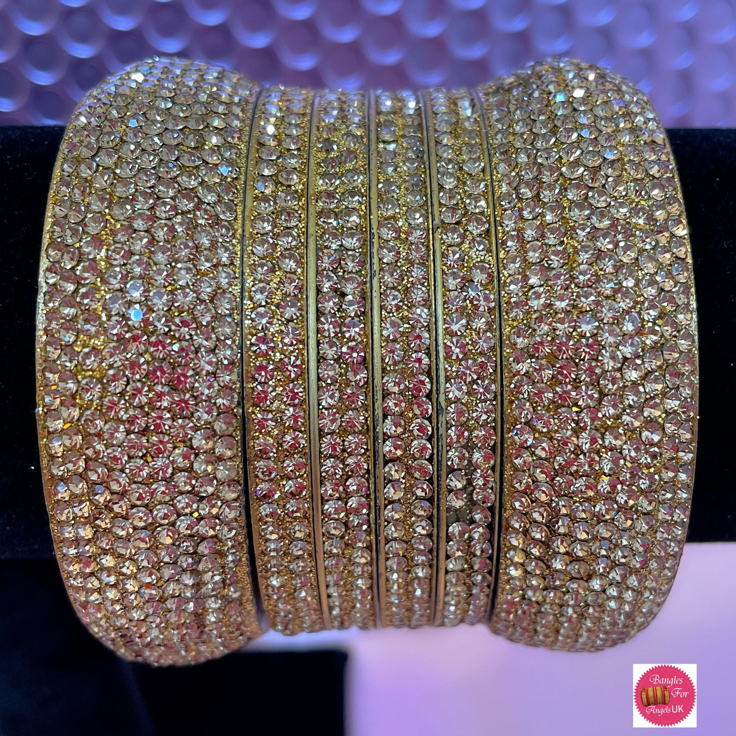 Gold Bangle Set- Size 2.4/2.6