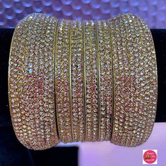 Gold Bangle Set- Size 2.4/2.6