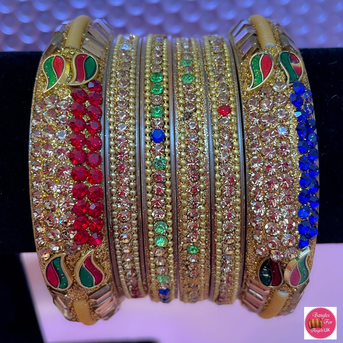 Multicoloured Bangle Set