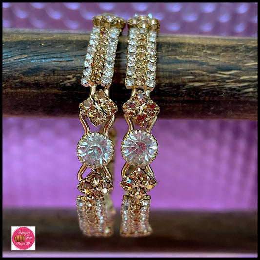 Gold Zirconia Metal Karas