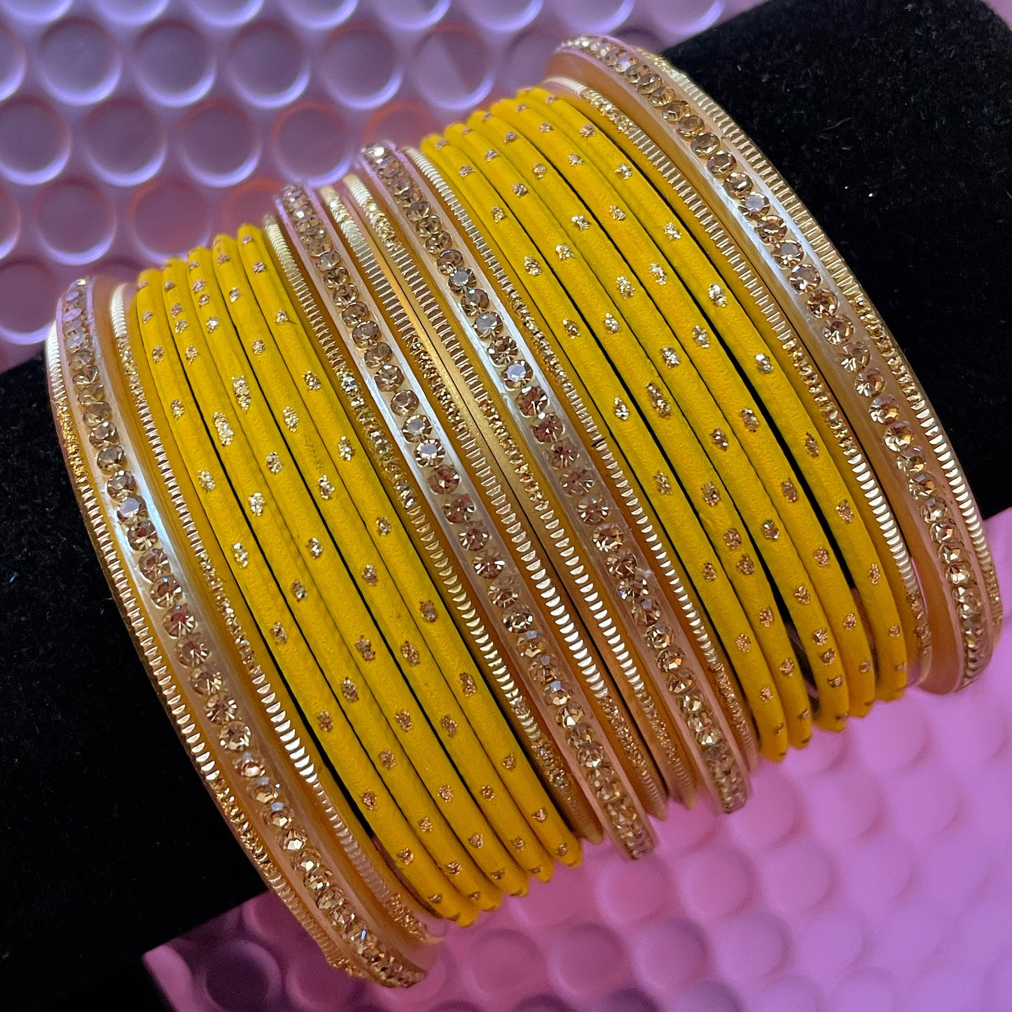 Gold Bangle Sets- Various Colours