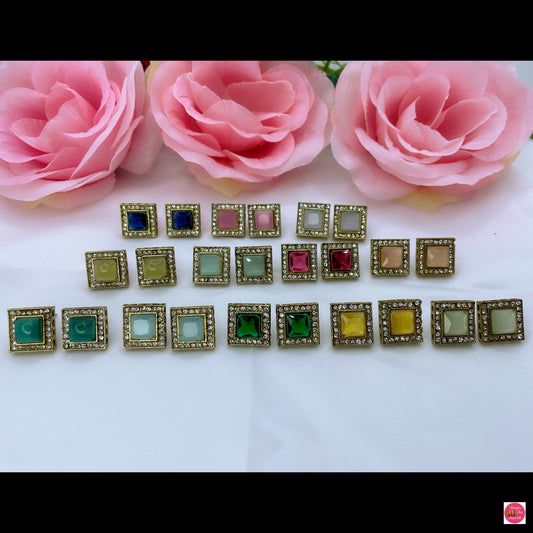 Monalisa Stone Studs/Earings