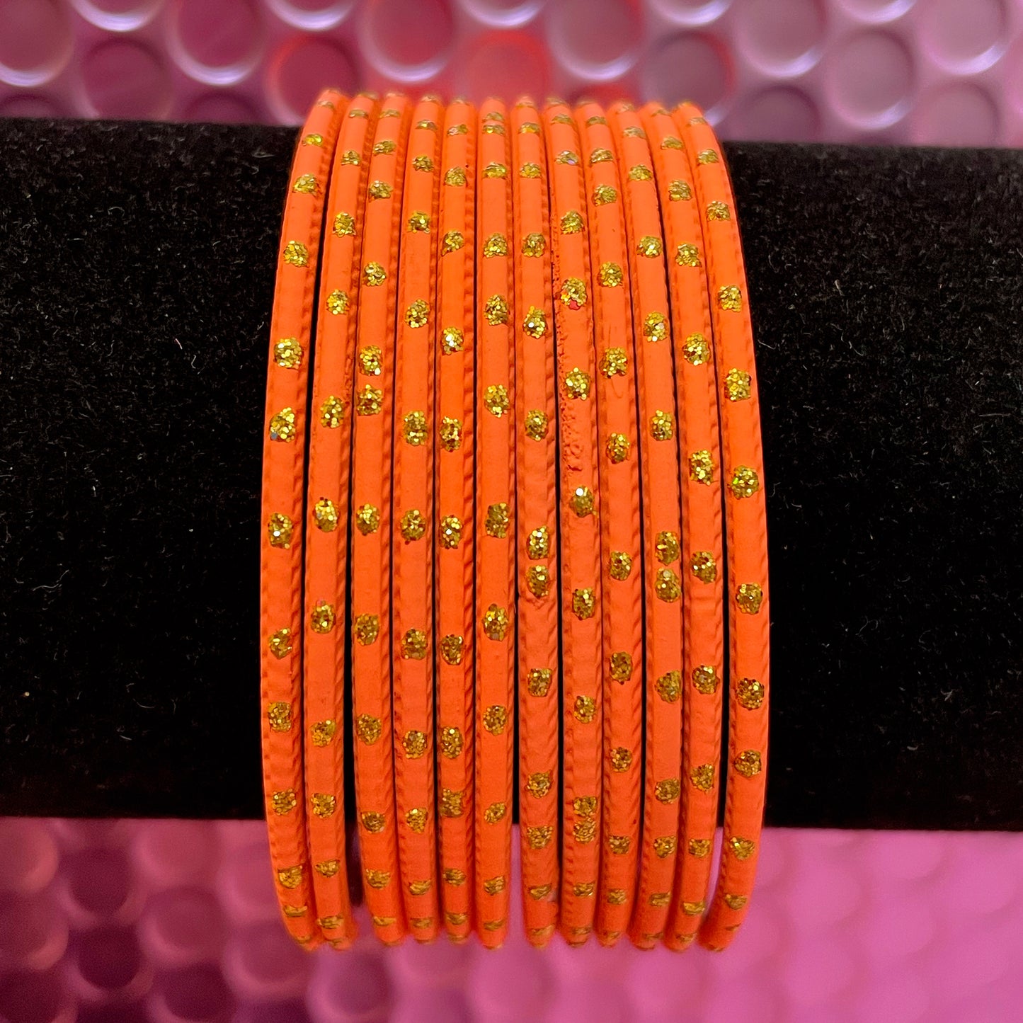 Coral Metal Bangles