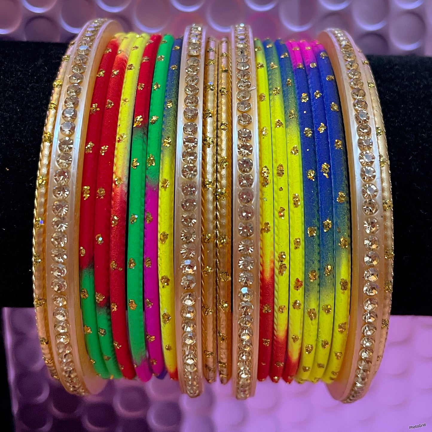 Gold Bangles Sets- Various Colours