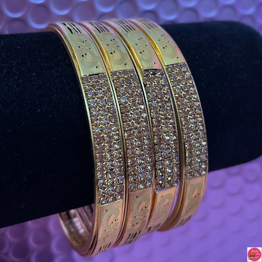 Gold Metal Karas- Size 2.2