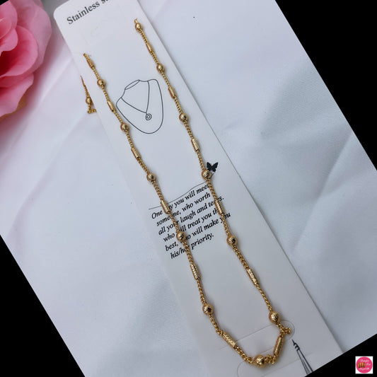 Gold Finish Neck Chain