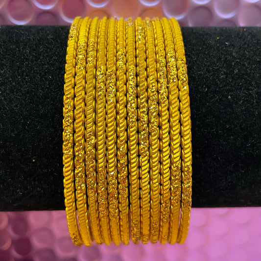 Yellow Metal Bangles